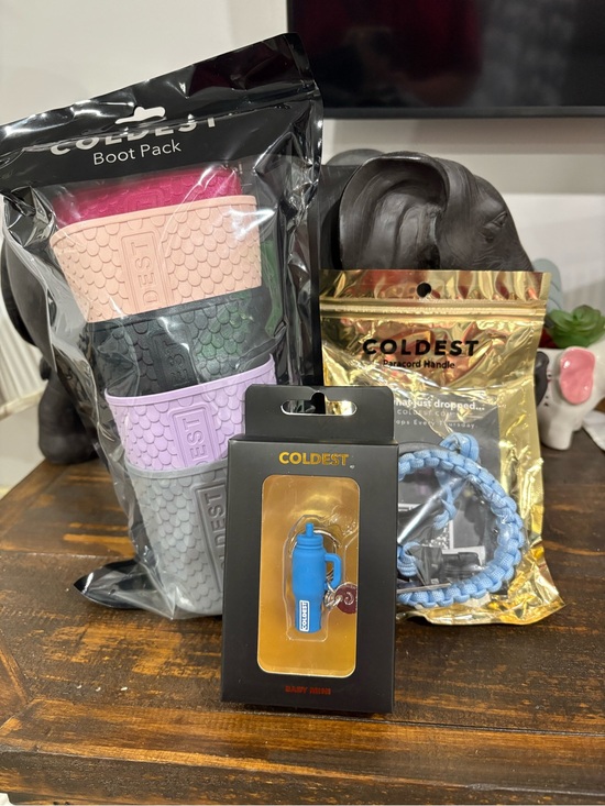 Coldest Other - Coldest accessories includes Blue Mini Keychain, paracord and Silicone Boot Pack
